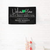 Welcome Home Missionary Banner 横断幕 (インサイチュ)