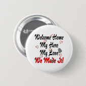 Welcome home my Hero my Love私たちはそれを作った 缶バッジ (正面&裏面)