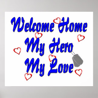 Welcome home my Hero my Love ポスター