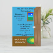 Welcome Home, Open Doors Housewarming 招待状 (スタンド正面)