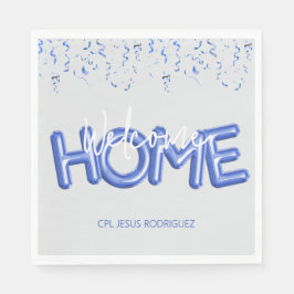 Welcome Home Patriotic Military Hero Party スタンダードランチョンナプキン