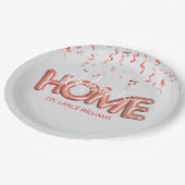 Welcome Home Patriotic Military Hero Party ペーパープレート (アングル)