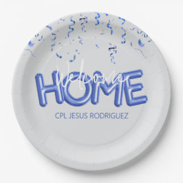 Welcome Home Patriotic Military Hero Party ペーパープレート