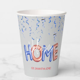 Welcome Home Patriotic Military Hero Party 紙コップ