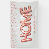 Welcome Home Patriotic Military Hero Party Poster 横断幕 (縦)