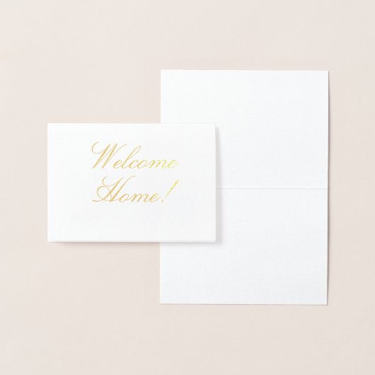 Welcome Home! Real Estate Card 箔カード (ディスプレー)