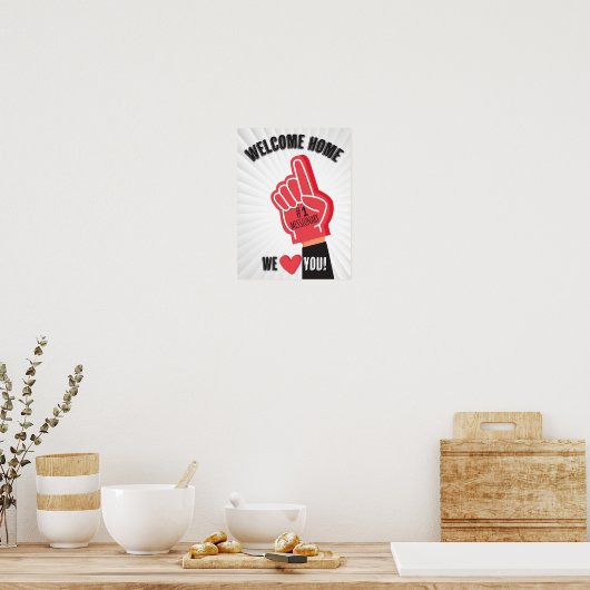 Welcome Home Returned Missionary Poster ポスター (キッチン)