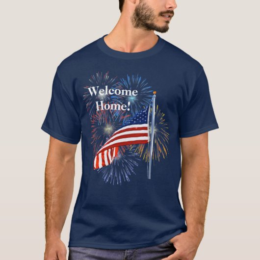 Welcome Home Wardsシャツ Tシャツ (正面)