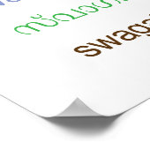 WELCOME in the Main Languages of INDIA - 5サイズ！ ポスター (角)