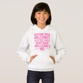 Welcome Kids Cozy Hoodie Design (正面フル)