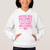 Welcome Kids Cozy Hoodie Design (正面)