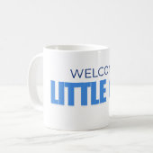 Welcome Little One Baby Boy Mug コーヒーマグカップ (正面左)