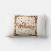 Welcome lumbar pillow ランバークッション (裏面)