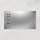 Welcome Mat Vacation Rentals Business Card 名刺 (裏面)