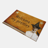 Welcome My Pretties Halloween ドアマット (アングル)