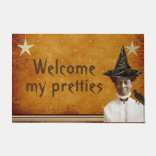 Welcome My Pretties Halloween ドアマット