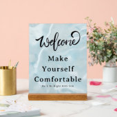 Welcome Please Have a Seat Acrylic Display Sign アクリルサイン (ウェディング)