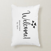 Welcome - Please leave by 9pm アクセントクッション (正面(垂直))