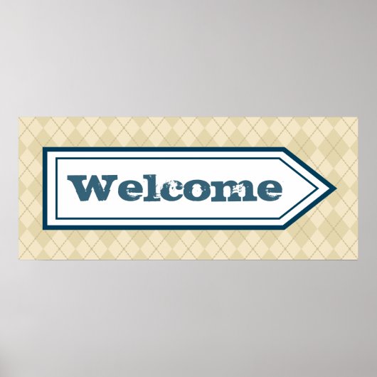 Welcome Poster ポスター (正面)