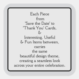 Welcome Pt 3 スクエアシール