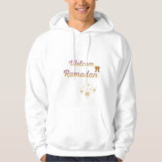 Welcome Ramadan Elegant Islamic Lantern Design – R パーカ