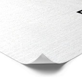 Welcome Safari Jungle Baby Shower Sign ポスター (角)