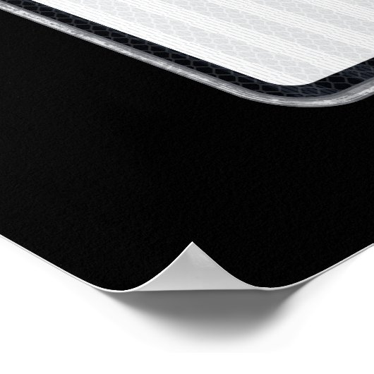 Welcome sign 16th Birthday Speed Limit ポスター (角)