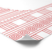 Welcome sign for goddess party ポスター (角)