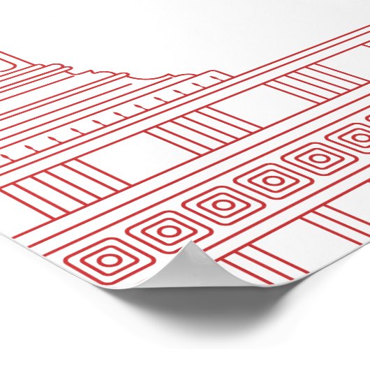 Welcome sign for goddess party ポスター (角)