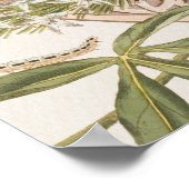 Welcome Sign Wedding Vintage Art Nouveau ポスター (角)