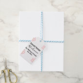 Welcome sweet home add family name year Est. Text  ギフトタグ (より糸付き)