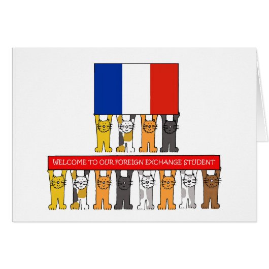 Welcome to フランスの Foreign Exchange Student (正面横)