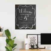 Welcome to 結婚 our's Sign or Poster ポスター (ホームオフィス)