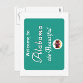 Welcome to Alabama - USA Road Sign ポストカード (正面/裏面)