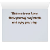 Welcome to Arizona Landscape Photo Guest Welcome (内部横(下))