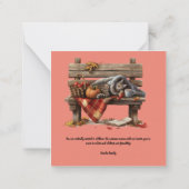 Welcome to Automn ノートカード (裏面)