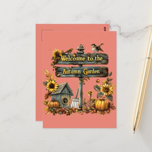 Welcome to Automn ポストカード (正面/裏面インサイチュ)