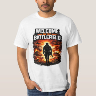 WELCOME TO BATTLEFIELD Tシャツ