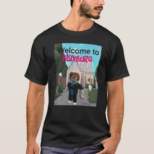 Welcome to bloxburg Premium Tシャツ (正面)