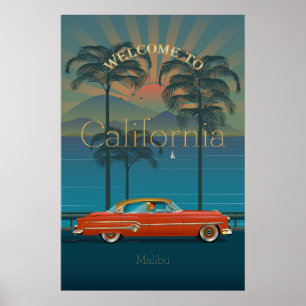 Welcome to California ポスター