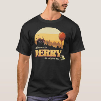 Welcome to Derry - IT Terror Movie Book - Horror K Tシャツ