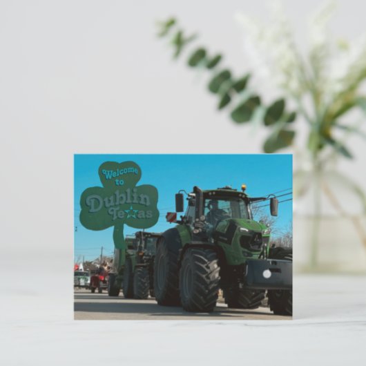 Welcome to Dublin (Texas) ポストカード (スタンド正面)