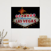 Welcome to Fabulous Las Vegas Posterプリント ポスター (キッチン)