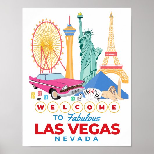 Welcome to Fabulous Las Vegas Poster ポスター (正面)