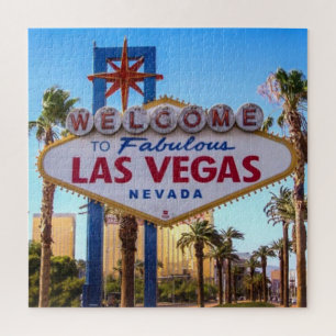 Welcome To Fabulous Las Vegas Sign Puzzle ジグソーパズル