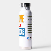 "Welcome to GeekSpooge" Water Bottle ウォーターボトル (左面)