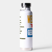 "Welcome to GeekSpooge" Water Bottle ウォーターボトル (右面)