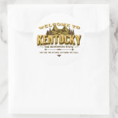Welcome to Kentucky ラウンドシール (バッグ)
