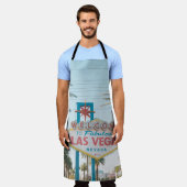WELCOME TO LAS VEGAS エプロン (着用した状態)