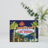 Welcome to Las Vegas Postcard ポストカード (スタンド正面)